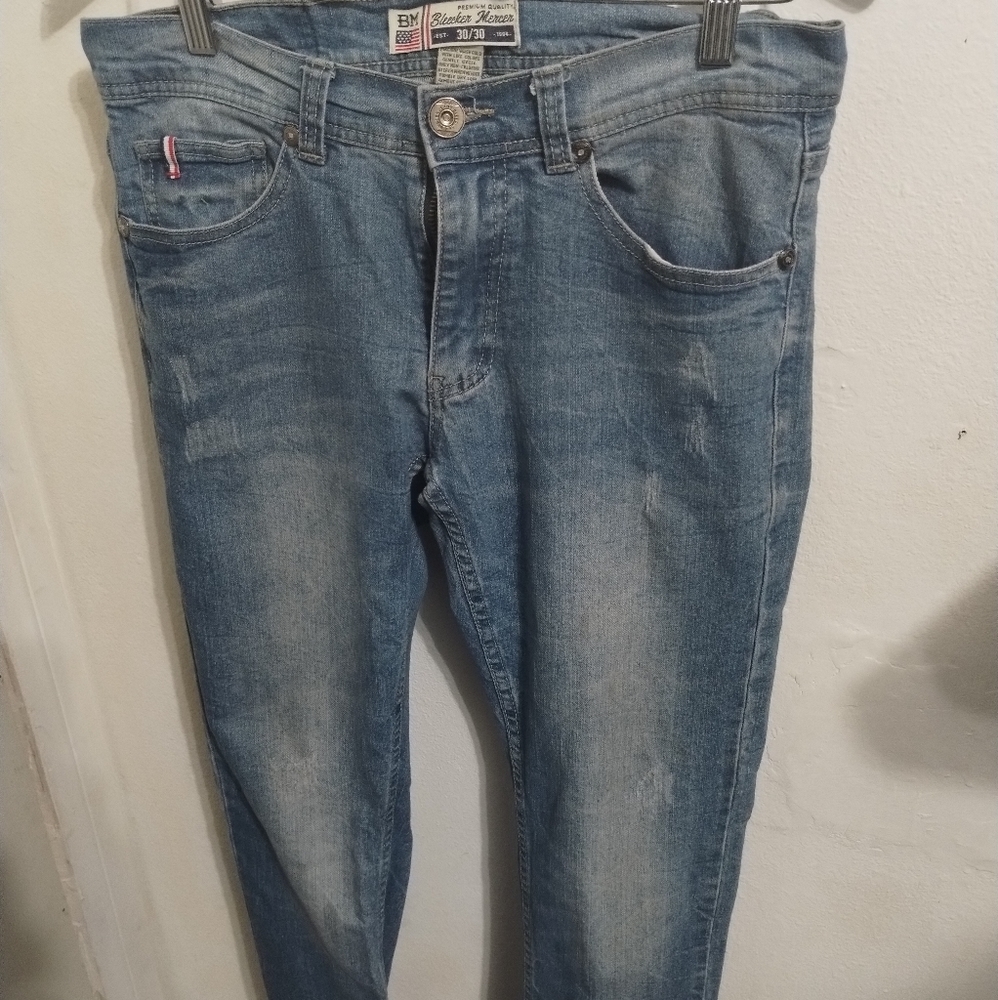 Bleecker Mercer 30x30 Mens Blue Jeans